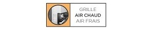 Grilles Air Chaud & Air Frais